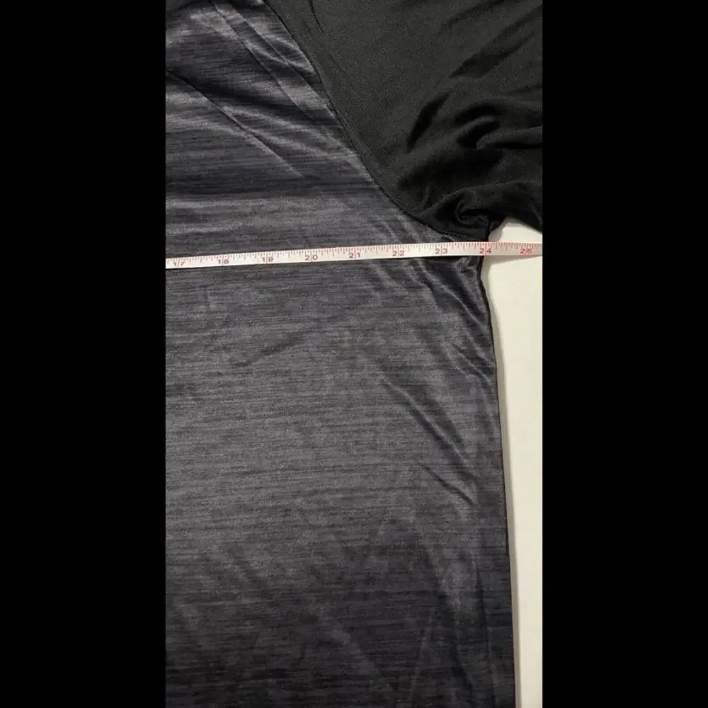 Pbx Pro Men’s Large 1/4 Zip Short Sleeve Tshirt Black - Picture 7 of 12